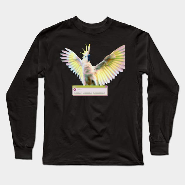 A E S T H E T I C  SCREM - cockatoo Long Sleeve T-Shirt by FandomizedRose